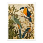 Poster Goed Blauw - Paradies 