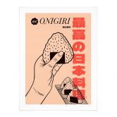 Plakat Onigiri - japanske riskugler - Gomes 