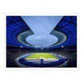 Poster Hertha BSC Blaues Olympiastadion 