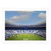 Poster Hertha BSC - Hertha Choreo in der Ostkurve 
