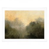 Poster Verborgenes Licht im Morgennebel - Hobday 