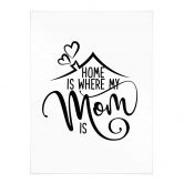 Poster Home is where my mom is 