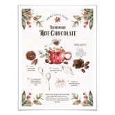 Poster Homemade Hot Chocolate Recipe 