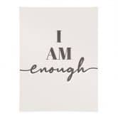Spruch Poster I am enough 