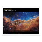 Poster James Webb Telescope - Carina Nebula Compass 