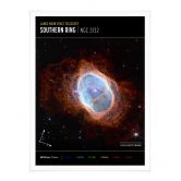 Poster James Webb Telescope - Southern Ring Compass 