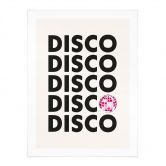Poster Retro Disco Vibes Typografie - Kerr-Dineen 