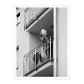 Poster Kijurko - Op het Balkon 