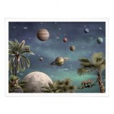 Plakat Kikki Belle - Tropical Fantasy in Space 