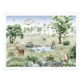 Poster Kikki Belle - Wald der Rehe 