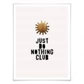 Poster Kubistika - Do Nothing Club 