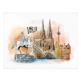 Poster Love your City - Köln 