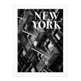 Poster Martin - Feuerleiter in New York 