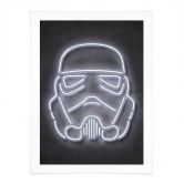 Stormtrooper helm Poster - Mielu 