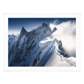 Poster Gipfel des Mont Blanc - Nienartowicz 