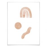 Poster Nouveauprints - Abstrakt in Sand 