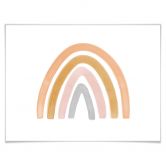 Poster Nouveauprints - Bunter Regenbogen 