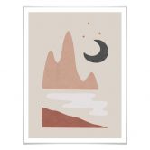Poster Orara Studio - Landschaft bei Nacht 