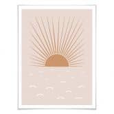 Poster Orara Studio - Rotes Sonnenlicht 