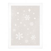 Plakat Orara Studio - Golden Snowflakes 