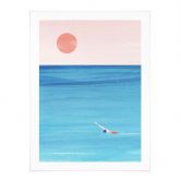 Poster Rivers - Sunset Swim 