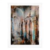 Poster Flug durch die Arkaden - Schmucker 