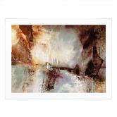 Poster Goldene Spuren im Nebellicht - Schmucker 
