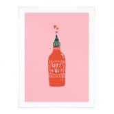 Poster Sauce piquante au chili - Simmonds 