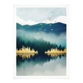 Poster SpaceFrog Designs - Morgenruhe 