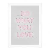 Spruch Poster - The Miuus Studio - Do what you love 
