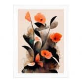 Poster Korallenrote Mohnblumen - Treechild 
