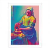 Poster Milchmagd - Pop Art - Treechild 