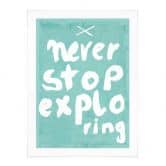 Poster Treechild - Never stop exploring 