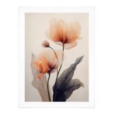 Poster Zarte Blüten - Blumenposter - Treechild 