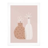 Poster uplusmestudio - Kleine Blumen in der Vase 