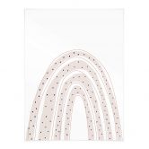 Kinderzimmer Poster uplusmestudio - Regenbogen mit Punkten 