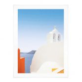 Poster Wride - Église de Santorin 