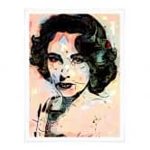 Poster Zamart - Hommage an Miro - Liz Taylor 