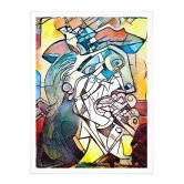 Poster Zamart - Hommage an Picasso - Die Frau 