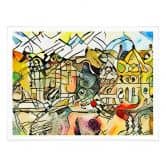 Poster Zamart - Kandinsky meets Amsterdam 