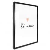 Poster Confetti & Cream - Te amo 