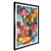 Poster Klee - Raumarchitekturen 