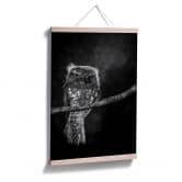 Poster Wilianto - Staring Owl 