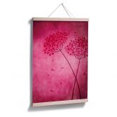 Poster Pinke Hortensie 