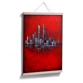 Poster Fedrau - Rot 