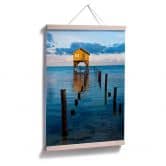 Poster Haus auf dem Meer 