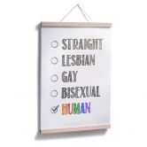 Poster Be human 