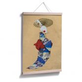 Poster Loske - Geisha Kaninchen 01 