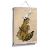 Poster Loske - Geisha Kaninchen 02 