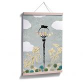 Poster Loske - Mohnblume 